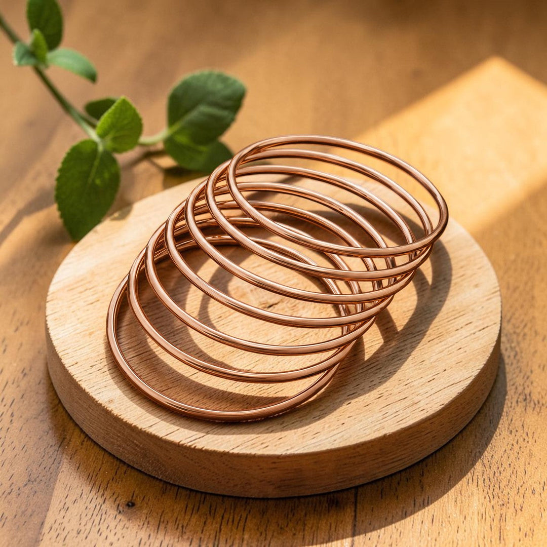 Ensemble de Bracelets en Cuivre Simple – Aveloire Paris