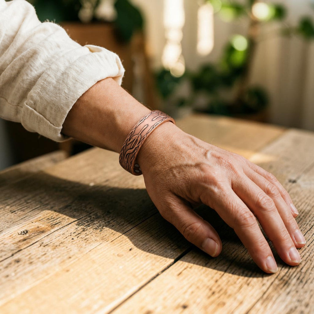 Bracelet en cuivre Frond – Aveloire Paris