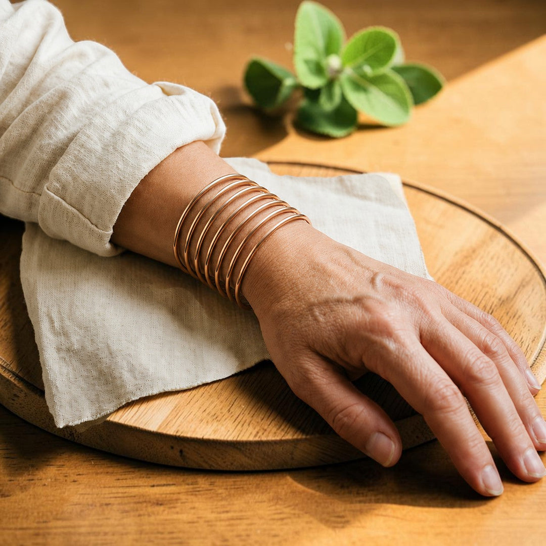 Ensemble de Bracelets en Cuivre Simple – Aveloire Paris