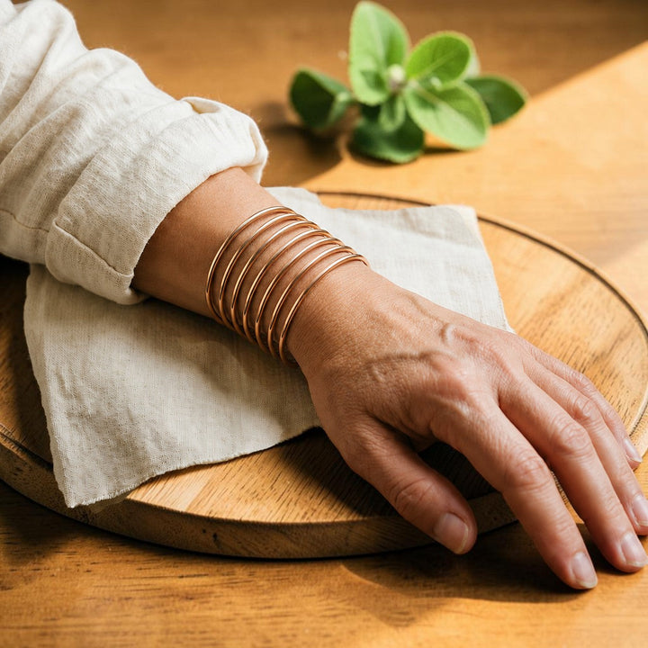 Ensemble de Bracelets en Cuivre Simple – Aveloire Paris