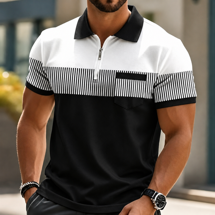 Mason | Polo à Zip Élégant