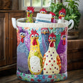 Loveday™ | Panier à linge matelassé Cluck Couture