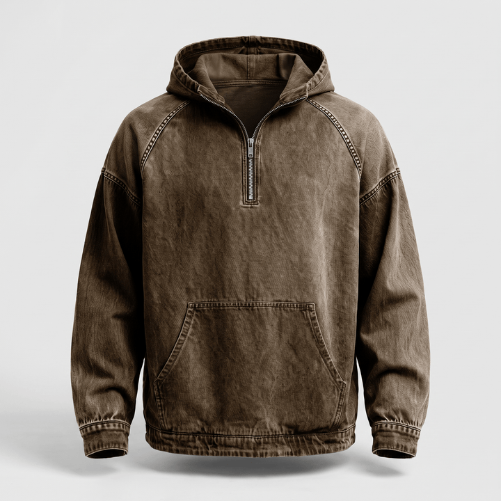 DONACCI Anorak en Denim Lavé