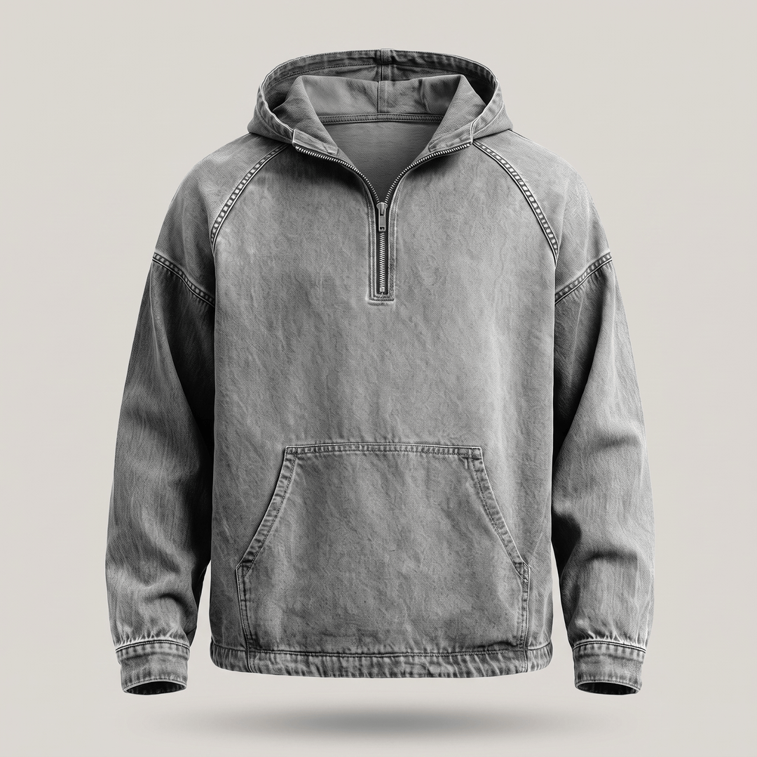 DONACCI Anorak en Denim Lavé