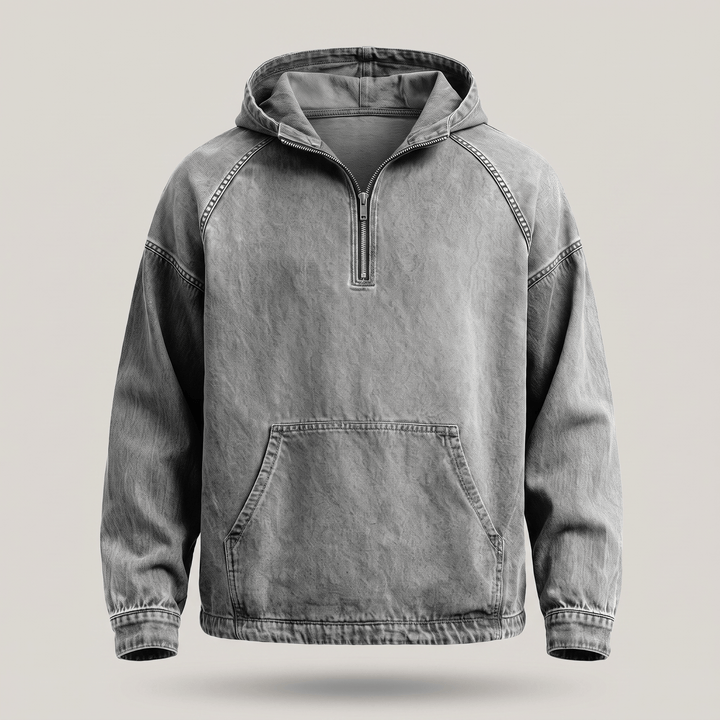 DONACCI Anorak en Denim Lavé