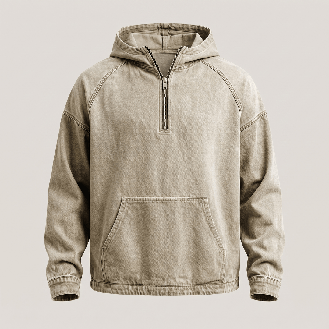 DONACCI Anorak en Denim Lavé