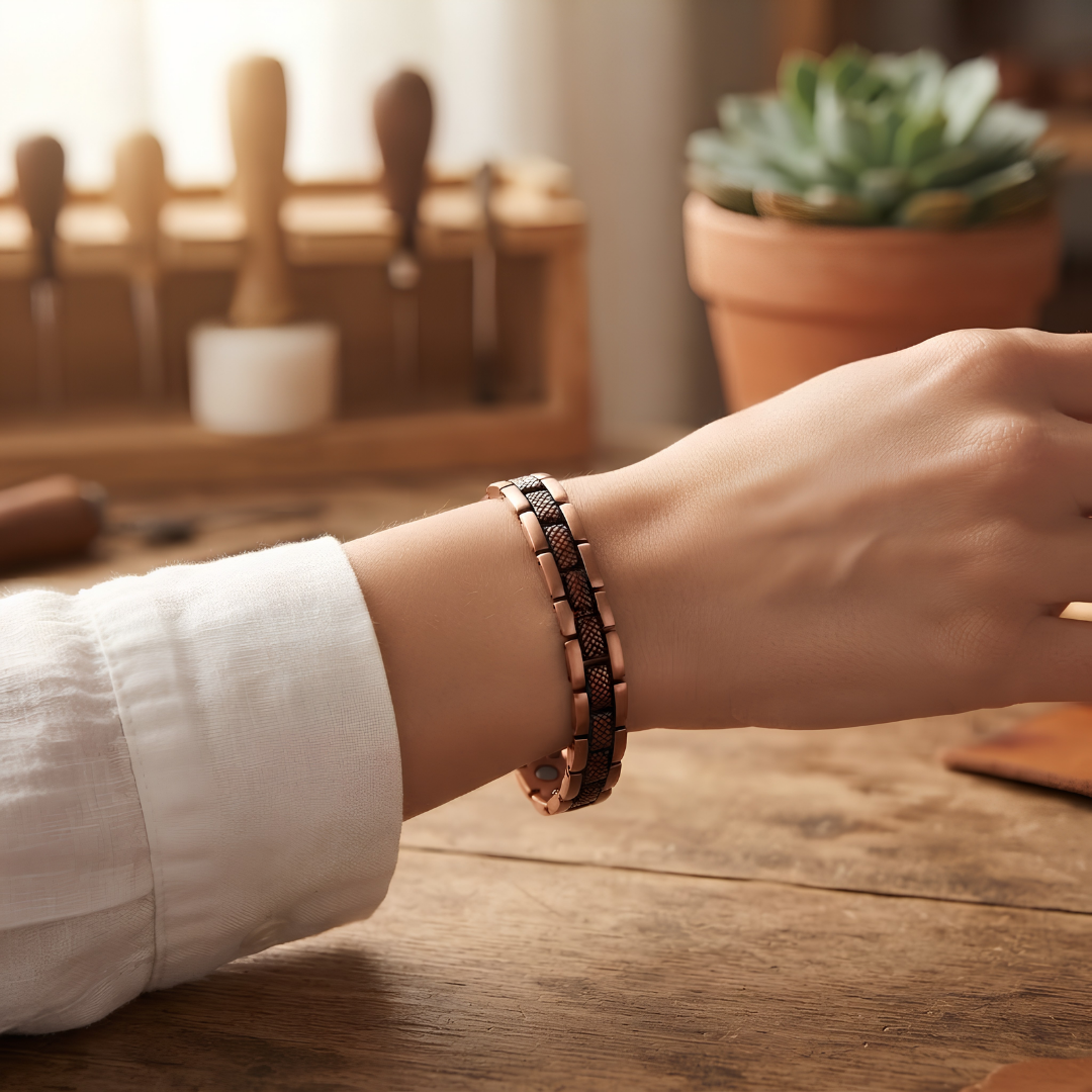 Bracelet en cuivre ferro – Aveloire Paris