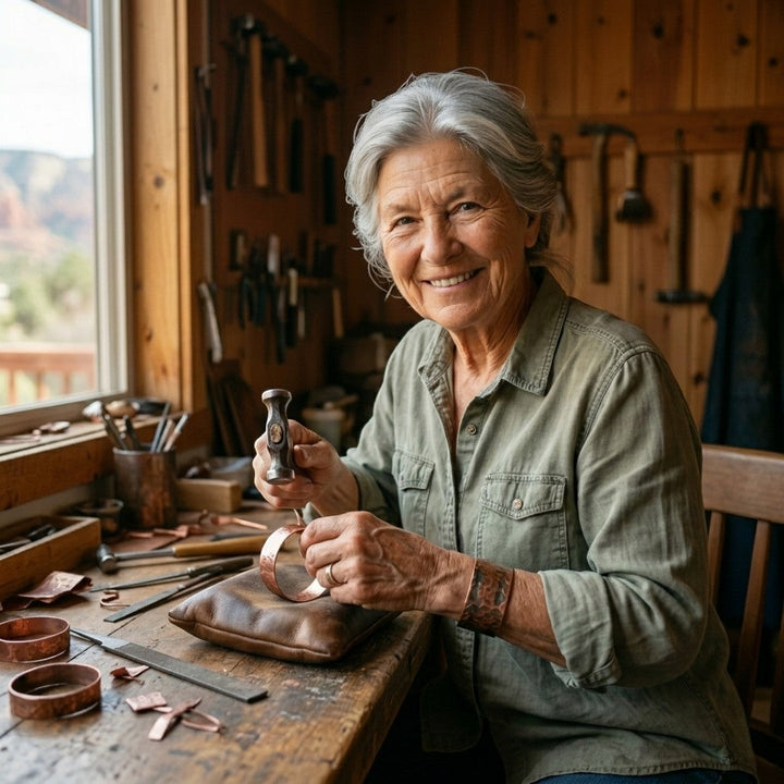 Bracelet en cuivre Tulipa – Aveloire Paris
