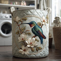 Modesty™ | Panier à linge matelassé en dentelle colibri