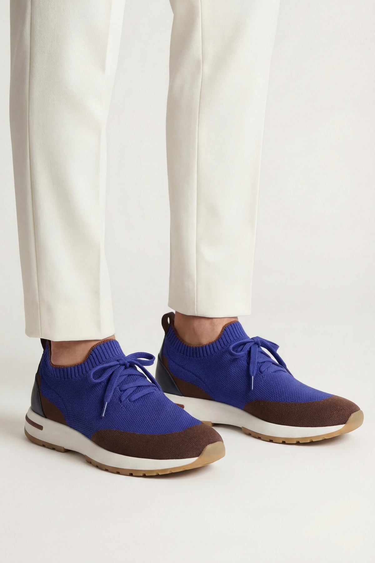 Sneaker Zurigo - Bleu/Marron