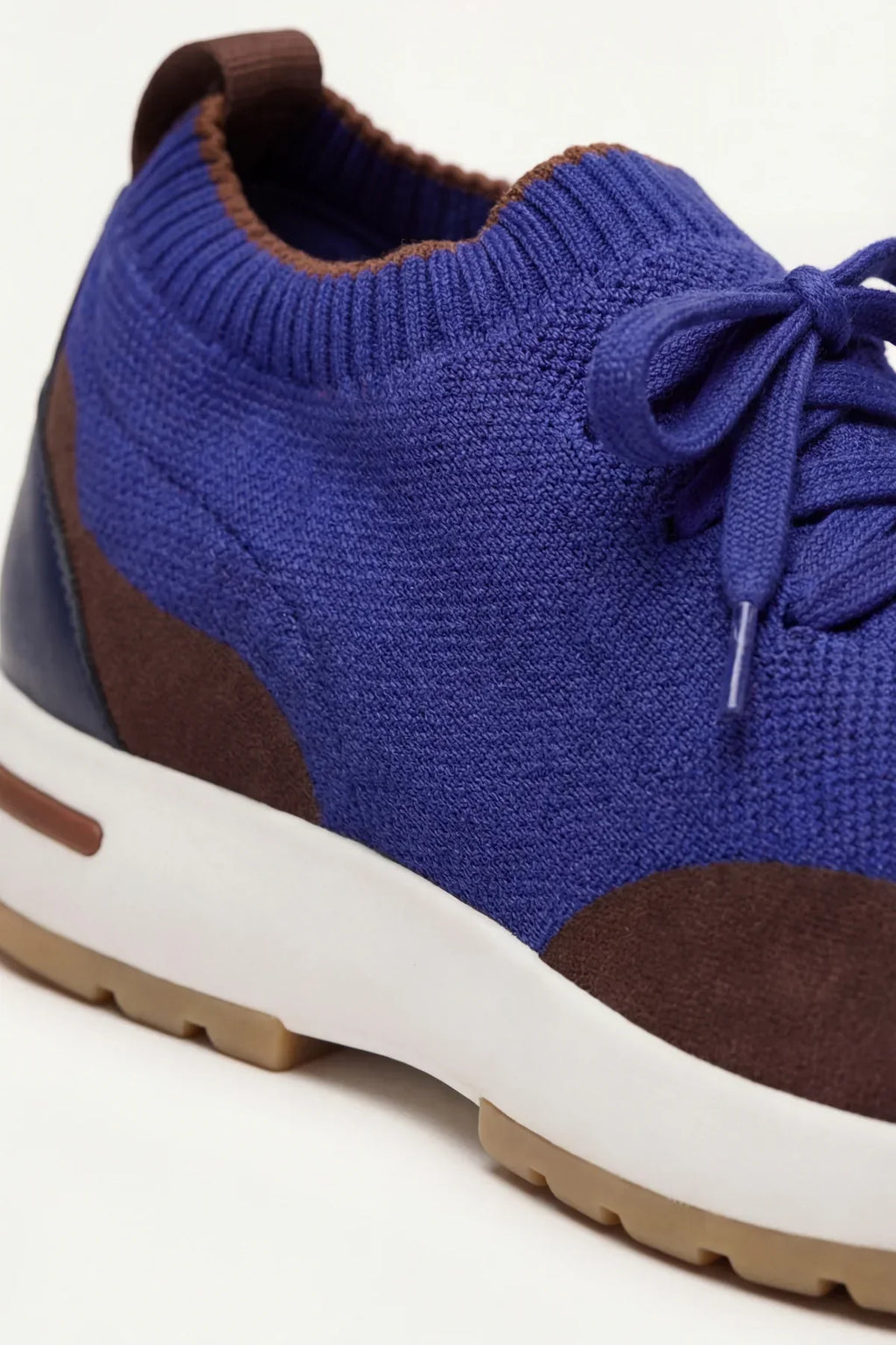 Sneaker Zurigo - Bleu/Marron