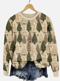 Lone | Pull de Noël avec des sapins de Noël