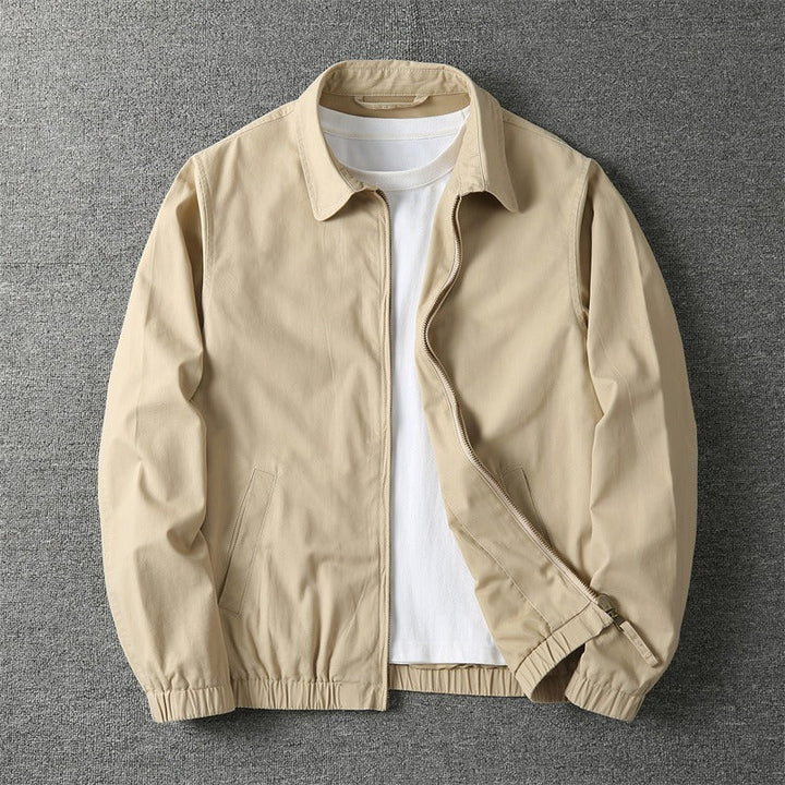 Herre Front Zip-Up Jakke