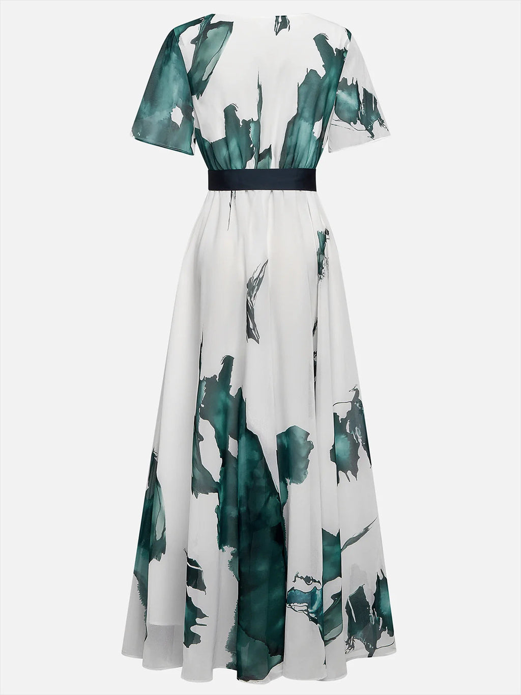 Nayla™ | Robe longue avec motif aquarelle