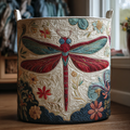 Ondine™ | Panier à linge matelassé Pure Libellule