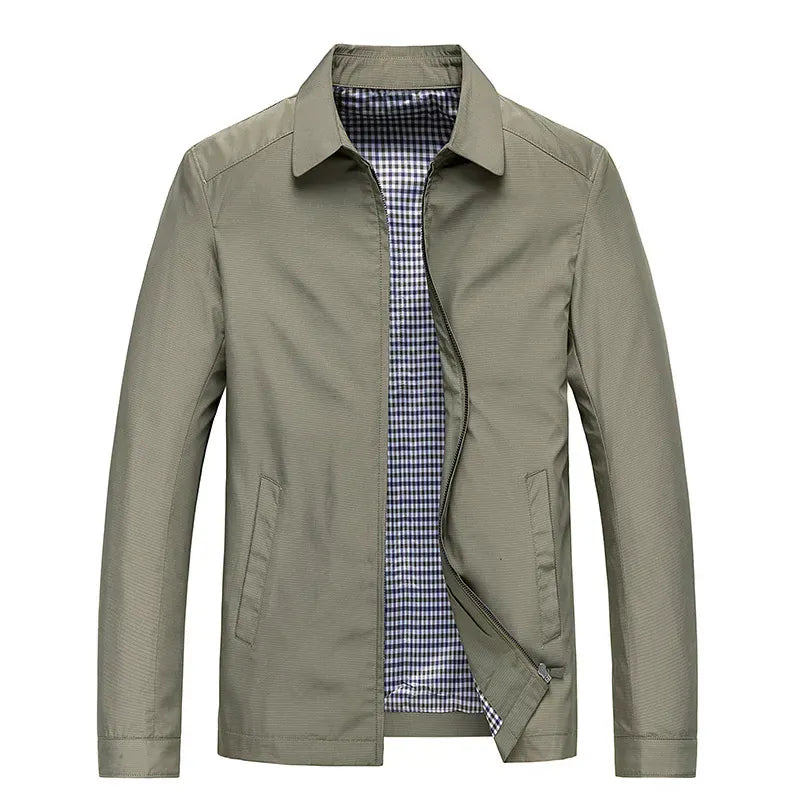 Veste zippée en gabardine DONACCI