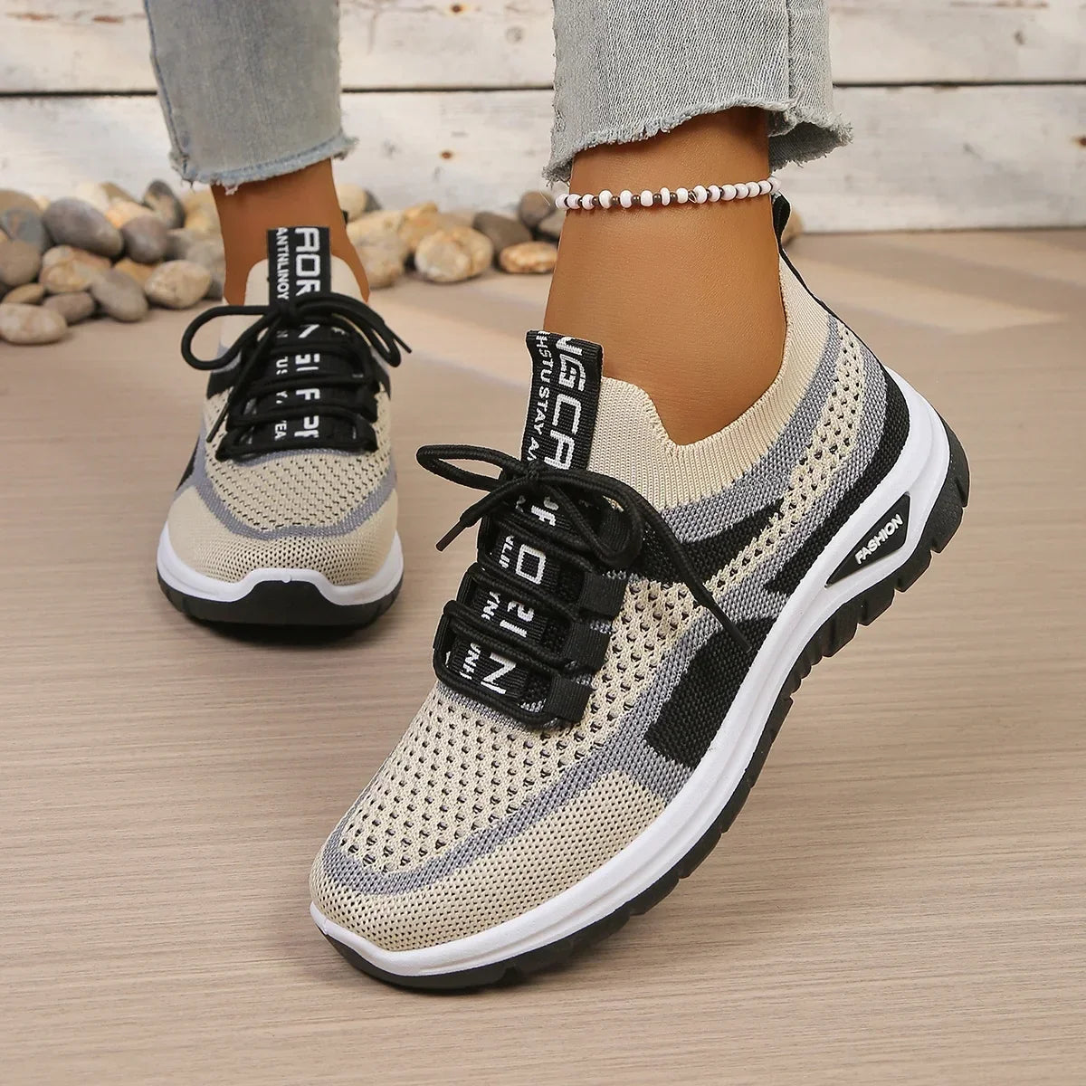 Grace | Chaussures Bicolores Légères