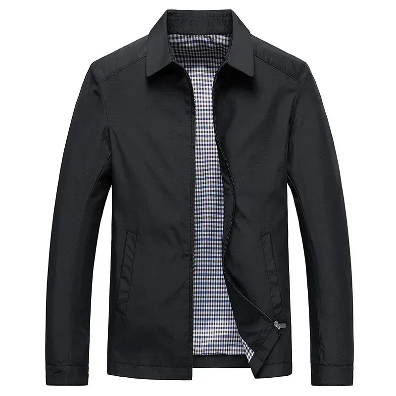 Veste zippée en gabardine DONACCI
