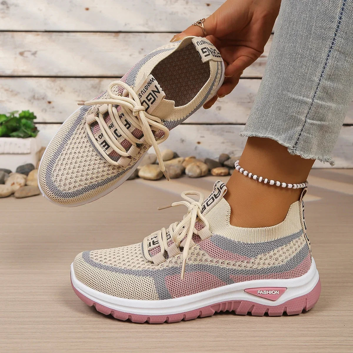 Grace | Chaussures Bicolores Légères