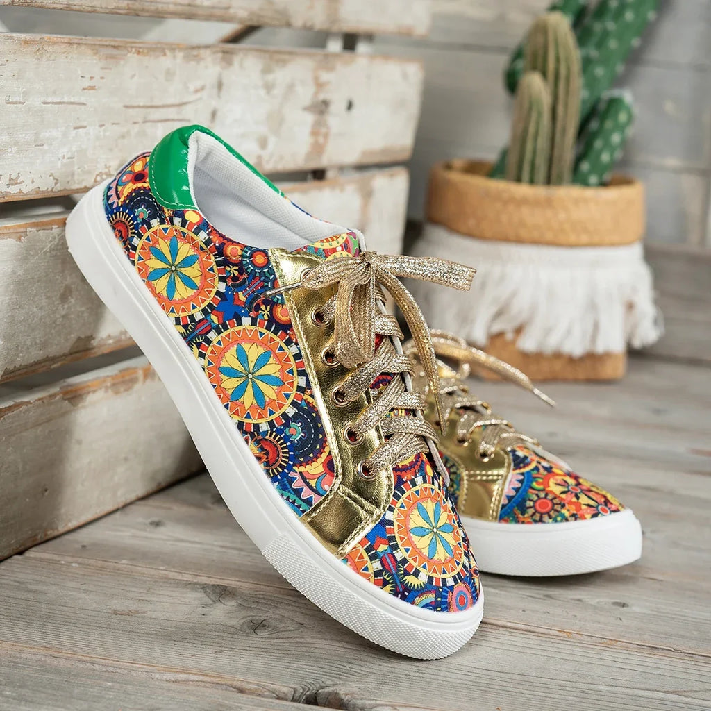 Iris | Chaussures basses imprimées