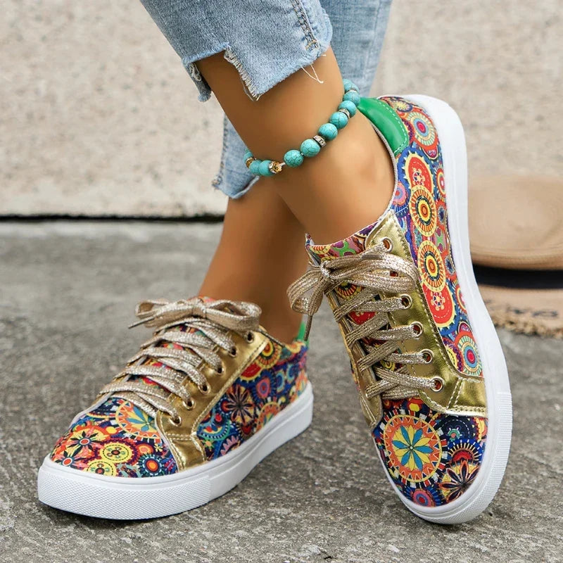 Iris | Chaussures basses imprimées