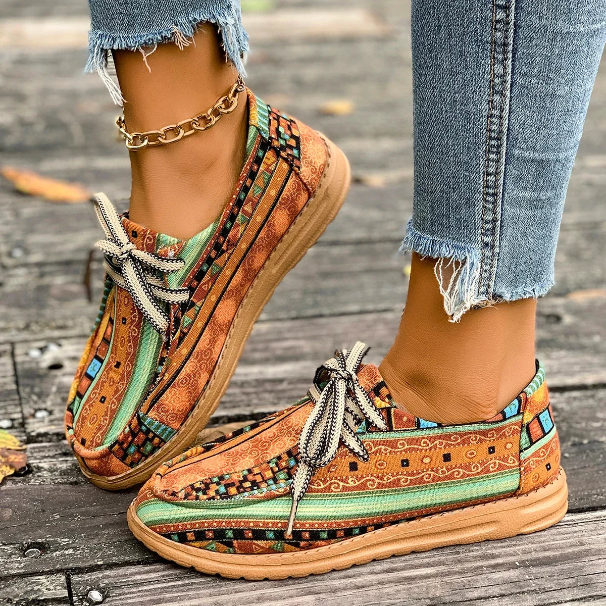 Olivia | Baskets Orthopédiques à Motifs