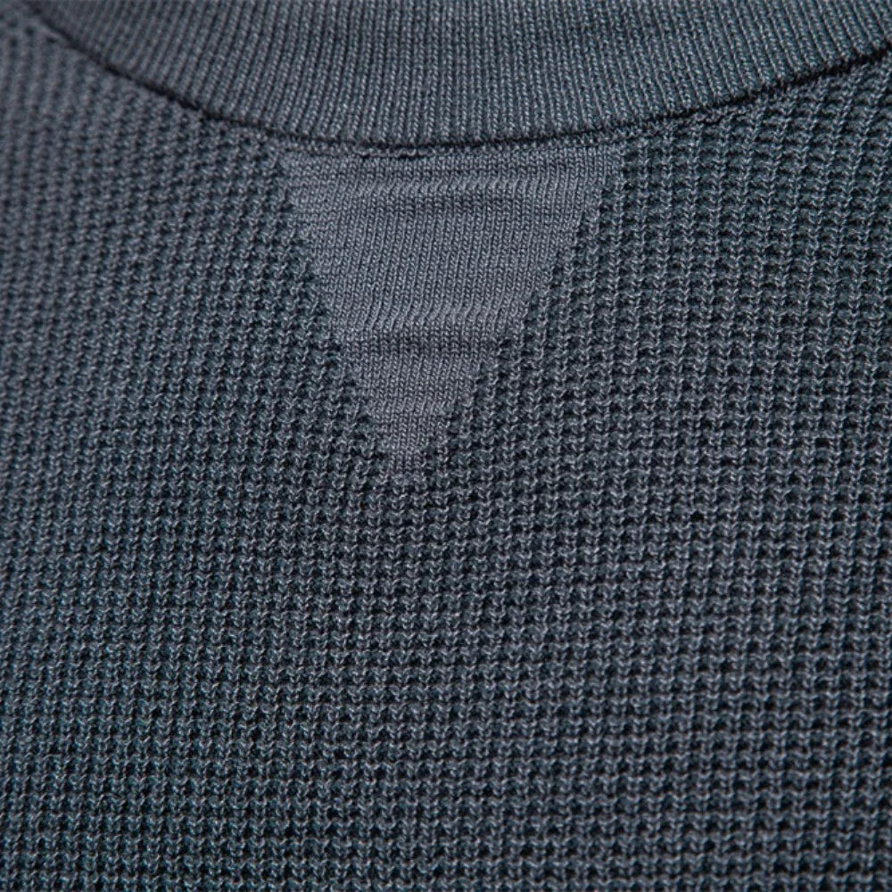 Pull en tricot pour hommes avec col rond et manches raglan | Valcor Zurich
