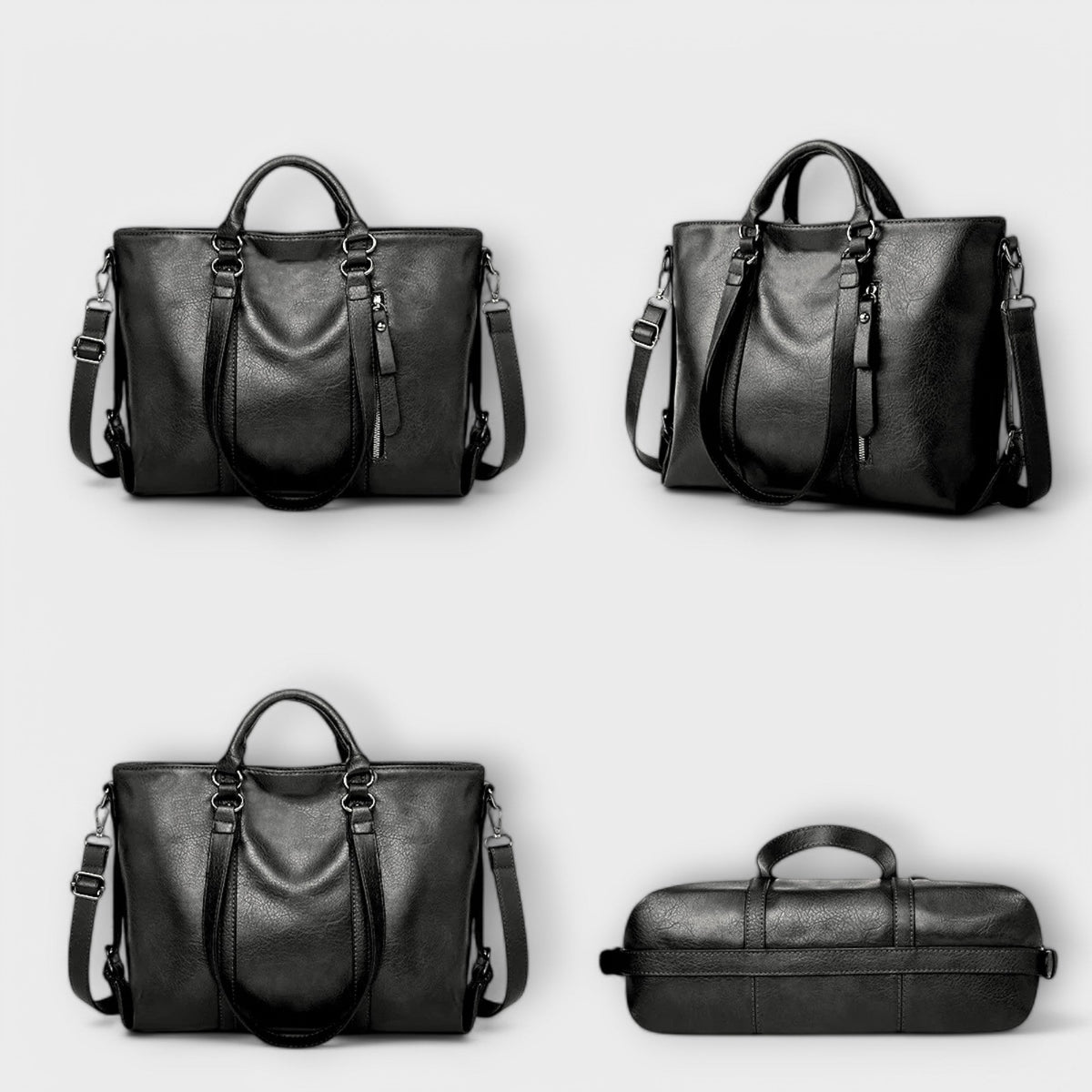 Zephyra - Grand Sac à Main en Cuir