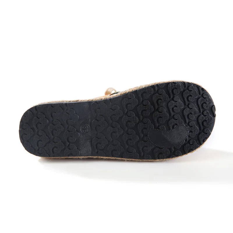 Zara | Chaussures à lacets chevilles tissées Boho