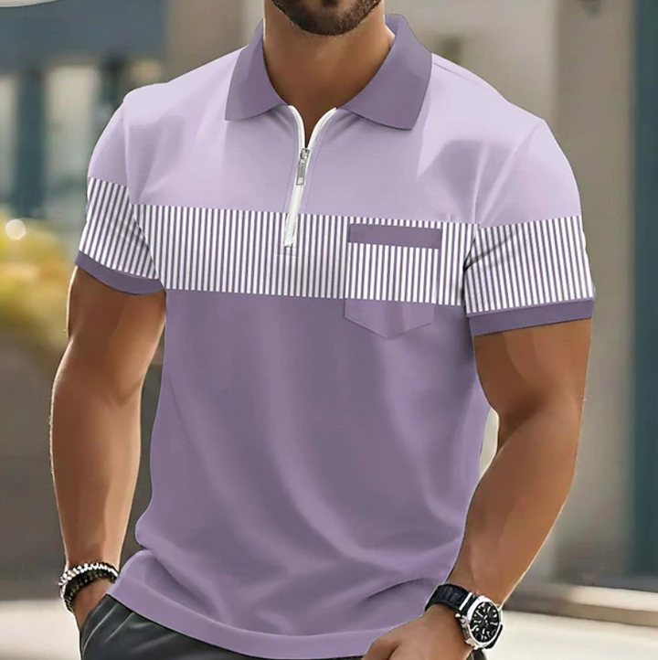 Mason | Polo à Zip Élégant