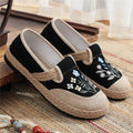 Ella | Chaussures en toile brodées Boho