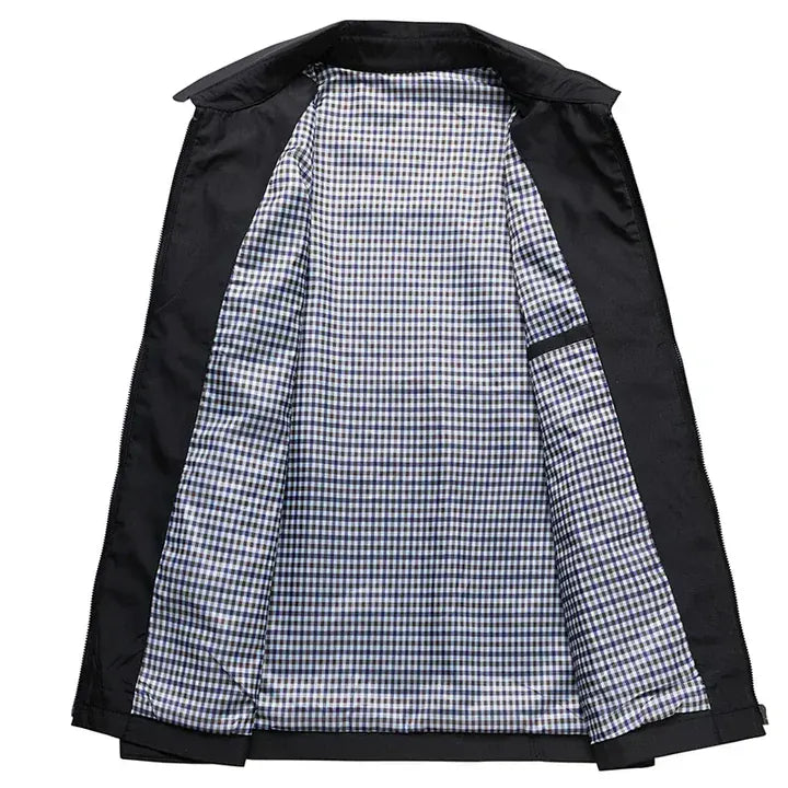 Veste zippée en gabardine DONACCI