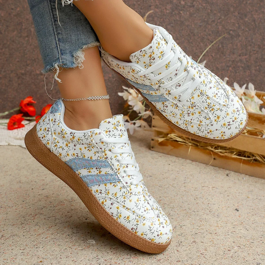 Evie | Chaussures légères et respirantes à motif floral