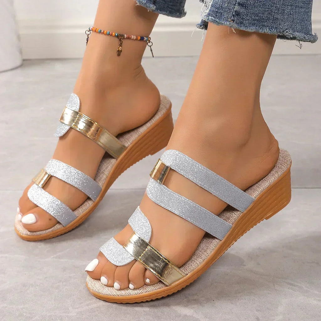 Lerrie | Sandales à brides tressées