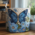 Merryn™ | Panier à Linge Quilté Serene Flutter