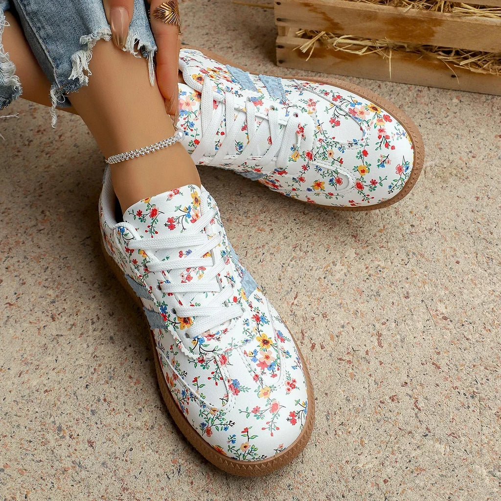 Evie | Chaussures légères et respirantes à motif floral