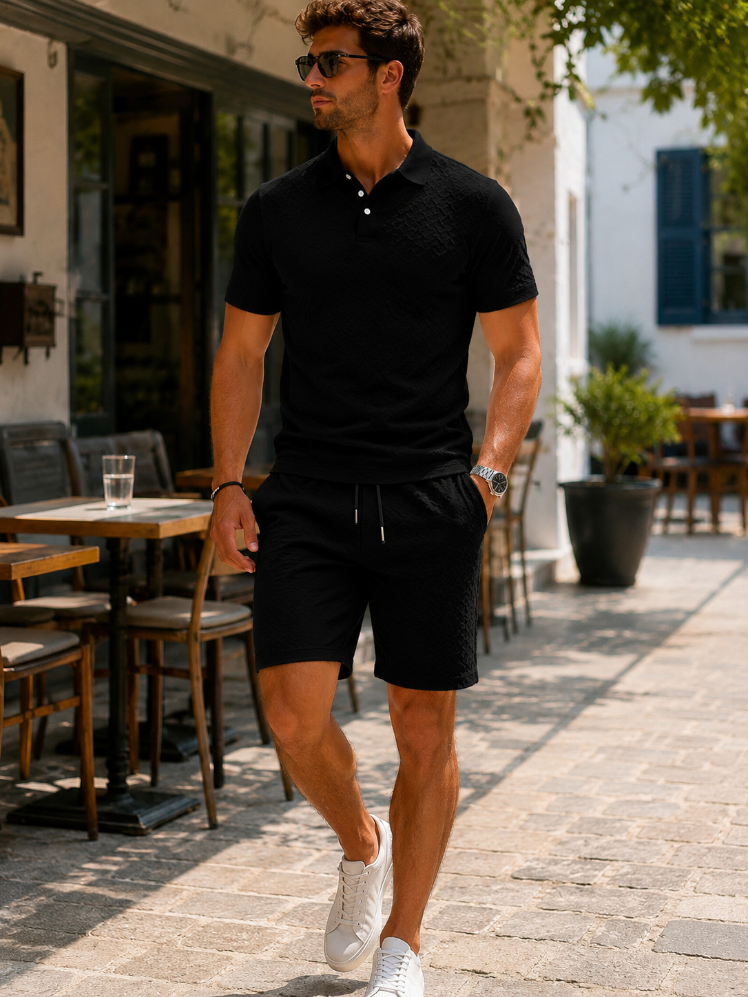 Mason | Ensemble Polo et Shorts Élégant