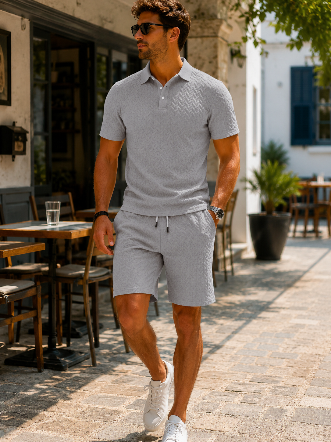 Mason | Ensemble Polo et Shorts Élégant
