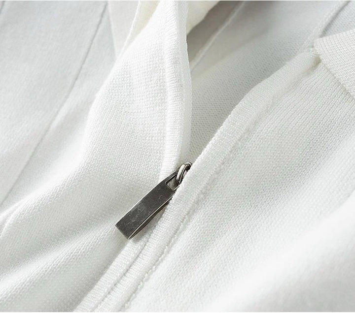 Clark | Polo en maille zippé