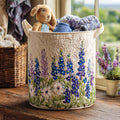 Marilla™ | Panier à linge matelassé État des fleurs sauvages