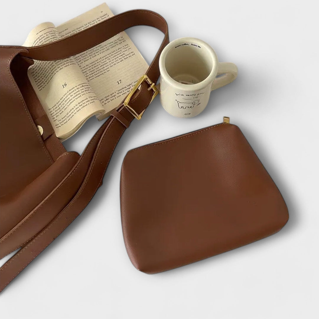 Isidore – Sac à bandoulière élégant en cuir