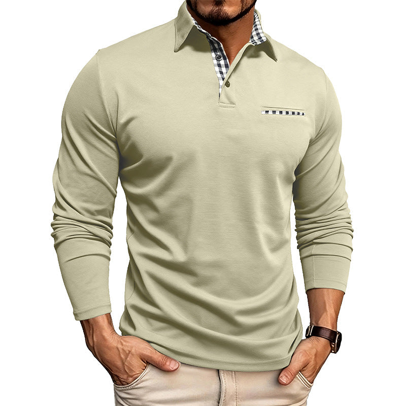 Polo à manches longues William Premium