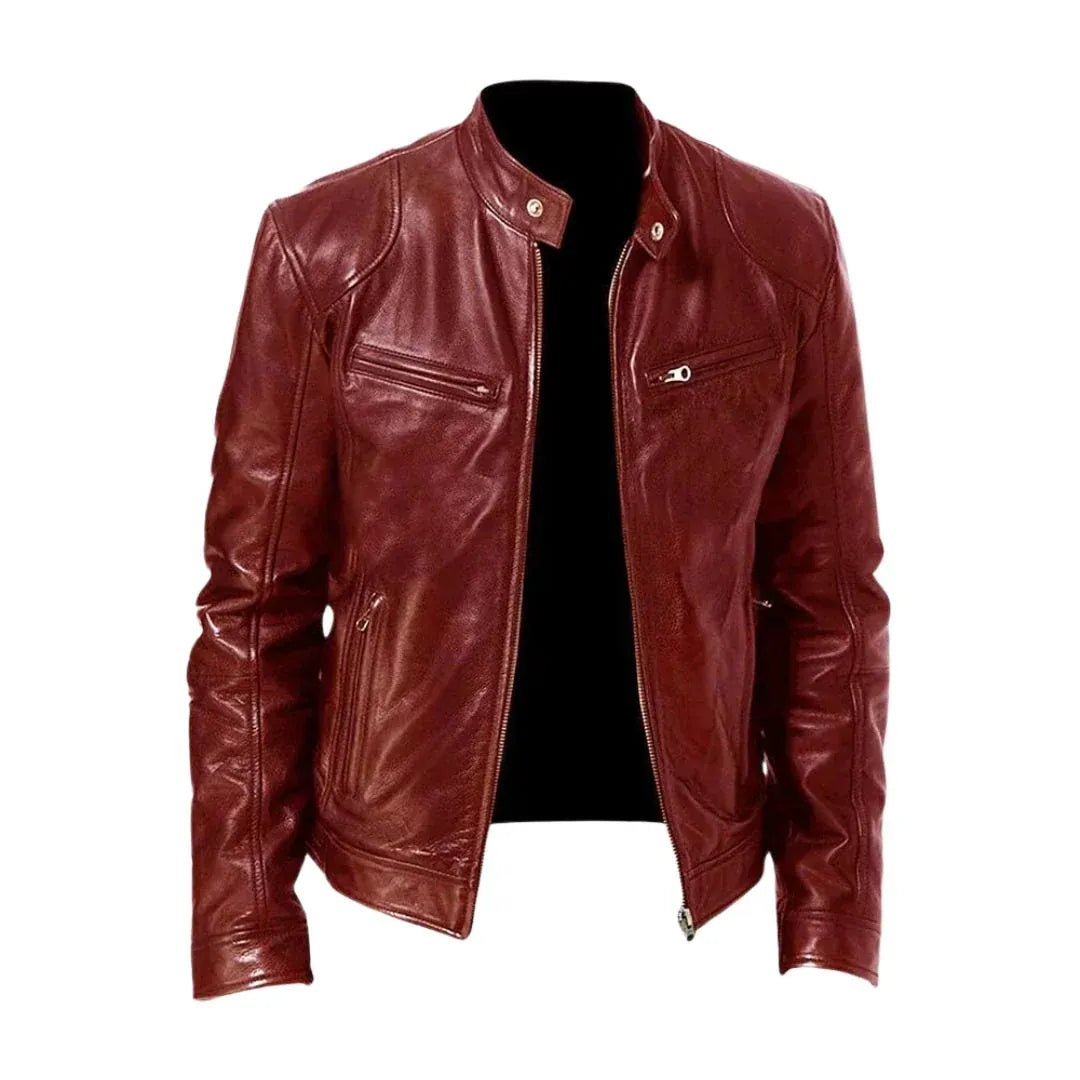 Veste en cuir DONACCI