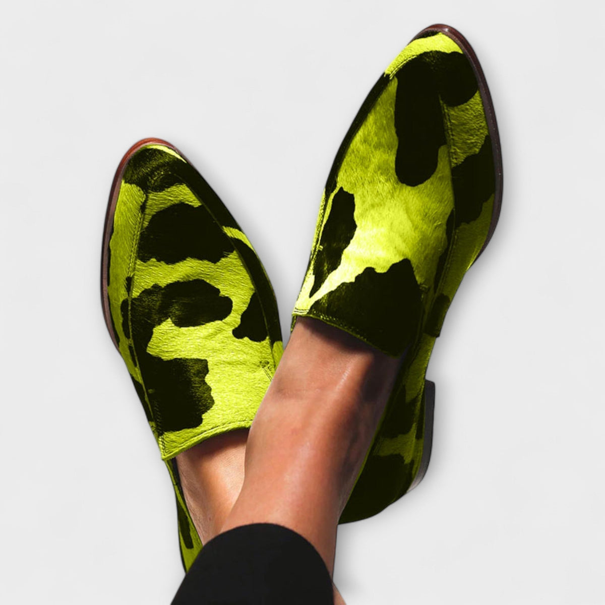 Serena - Mocassins à motifs tachetés