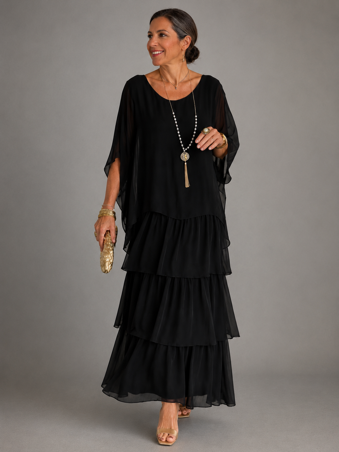 Odile | Robe maxi élégante et fluide