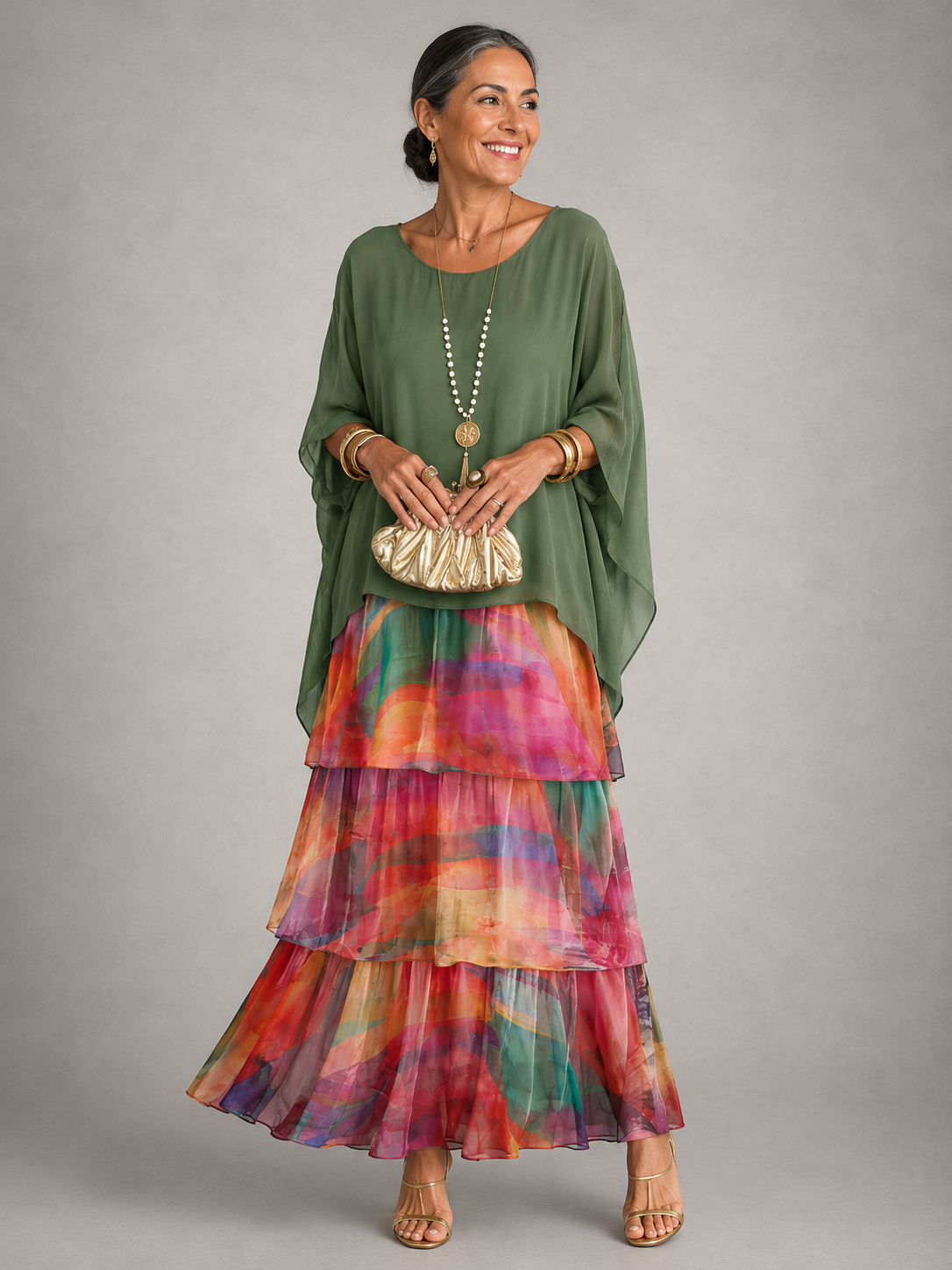 Odile | Robe maxi élégante et fluide