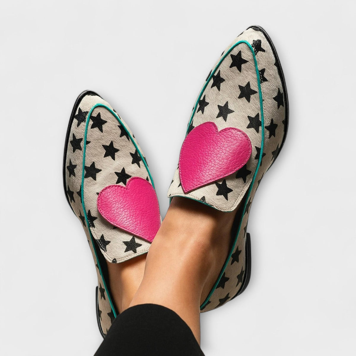Helena - Mocassins Beiges Doux