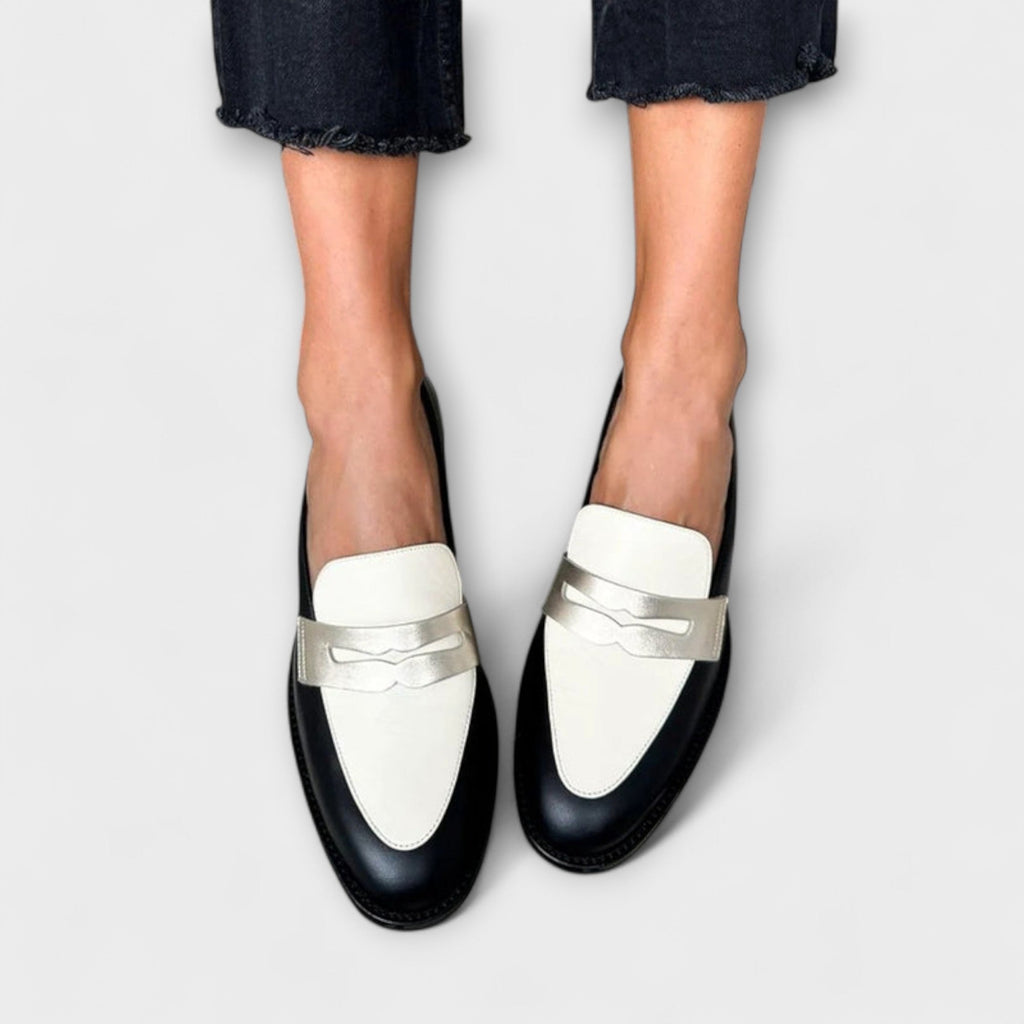 Iris - Élégants mocassins noirs