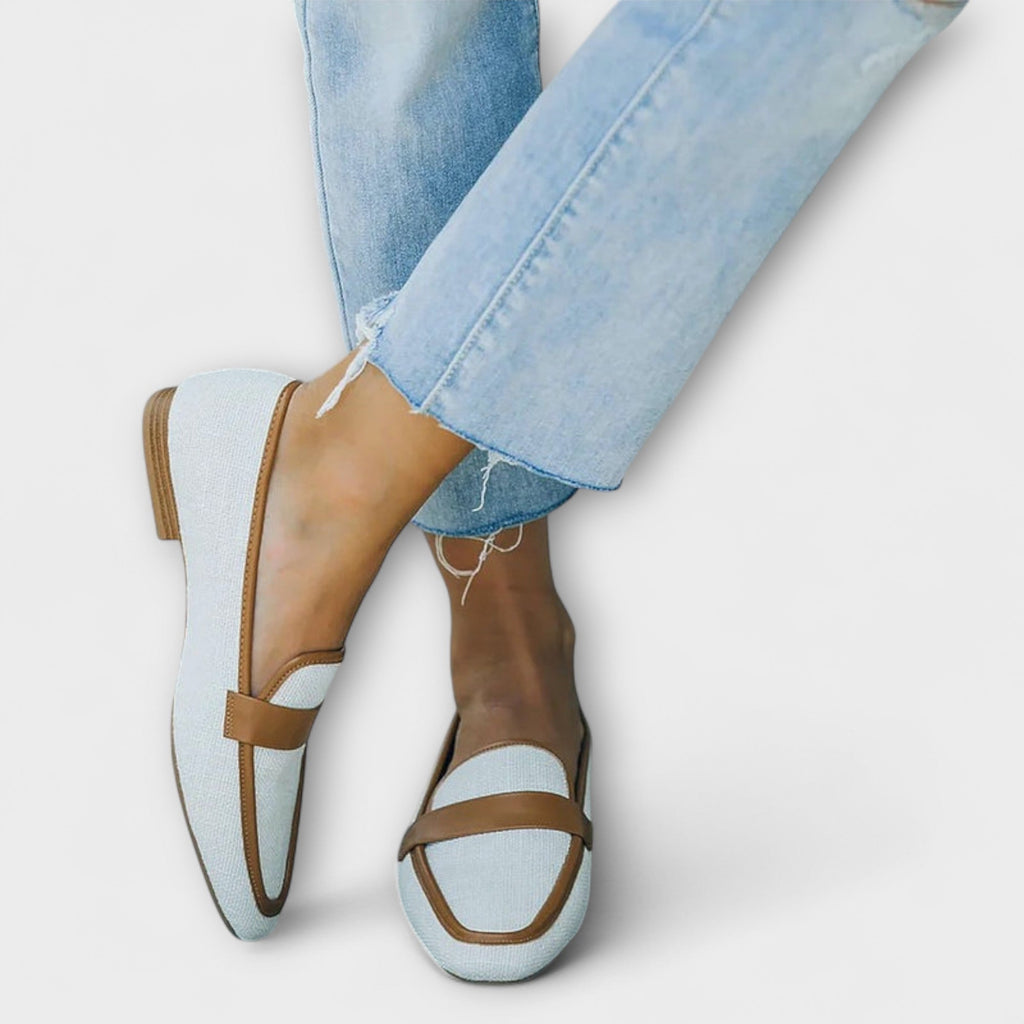 Bianca - Mocassins au Style Rétro