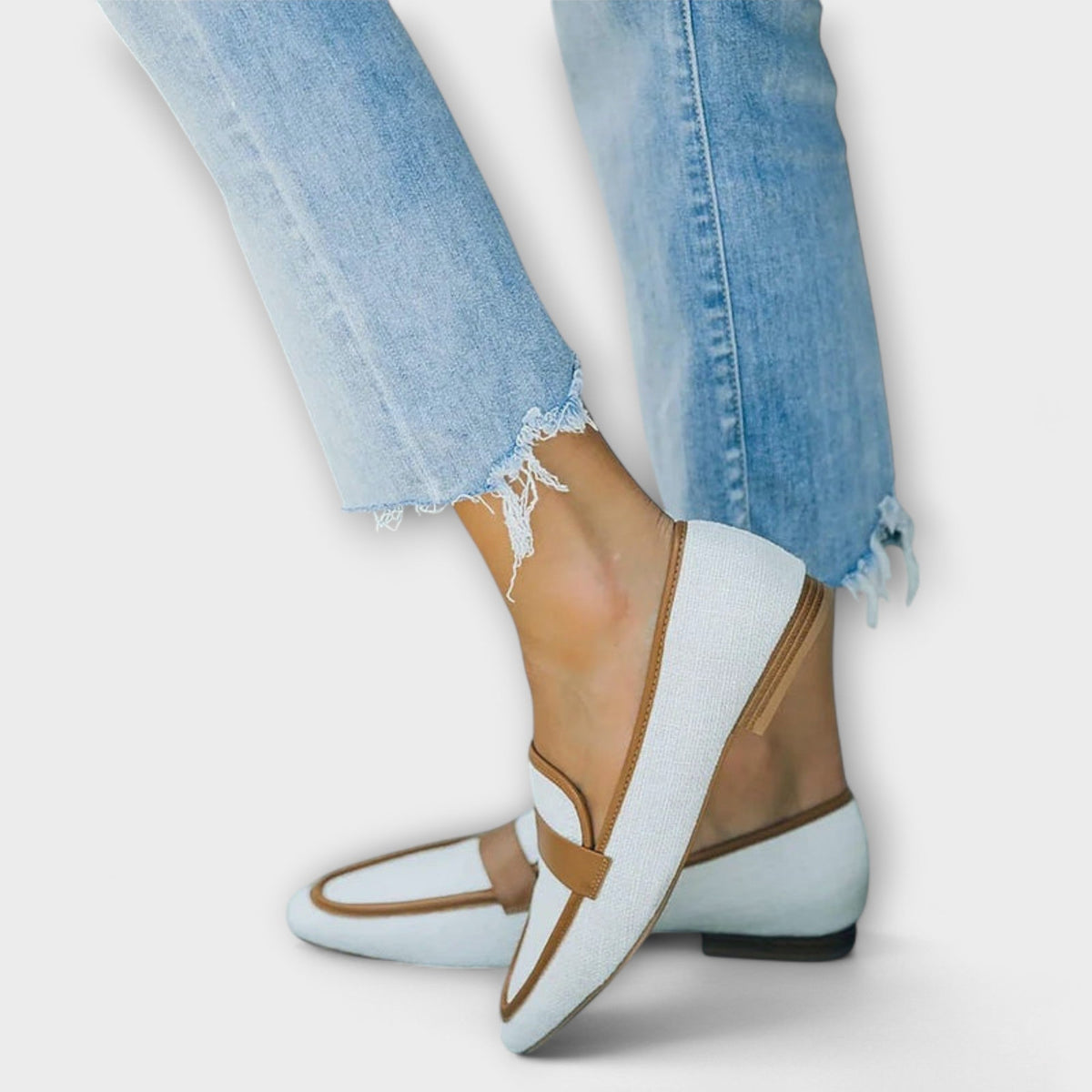 Bianca - Mocassins au Style Rétro